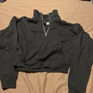 cropped quarter zips